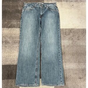 Gap Relaxed Boot Fit Mens Jeans 36X34 Blue Denim Cotton Boho Western